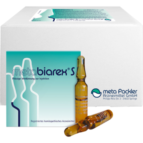 Verpackungsbild(Packshot) von METABIAREX S Injektionslösung