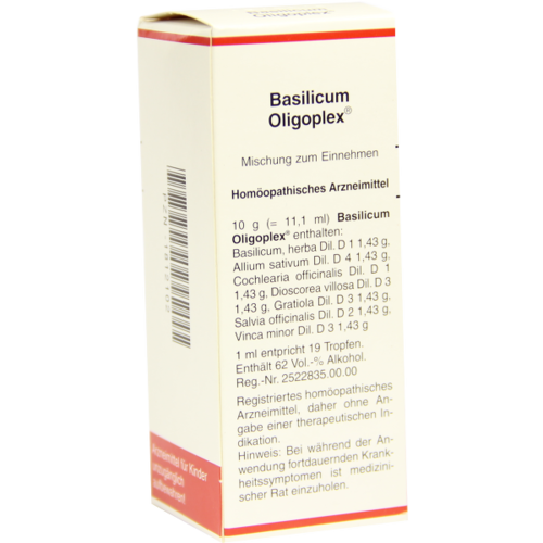 Verpackungsbild(Packshot) von BASILICUM OLIGOPLEX Liquidum
