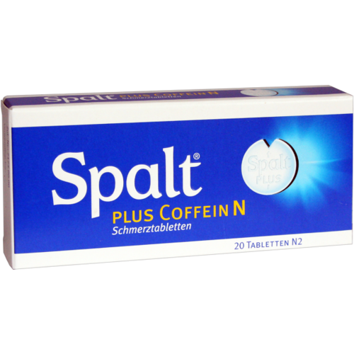 Verpackungsbild(Packshot) von SPALT Plus Coffein N Tabletten