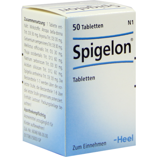 Verpackungsbild(Packshot) von SPIGELON Tabletten