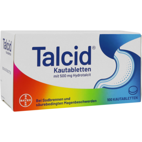 Verpackungsbild(Packshot) von TALCID Kautabletten
