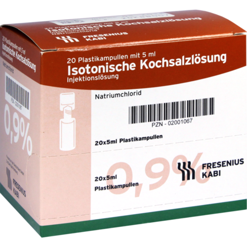 Verpackungsbild(Packshot) von ISOTONISCHE Kochsalzlösung 0,9% Plastikampullen