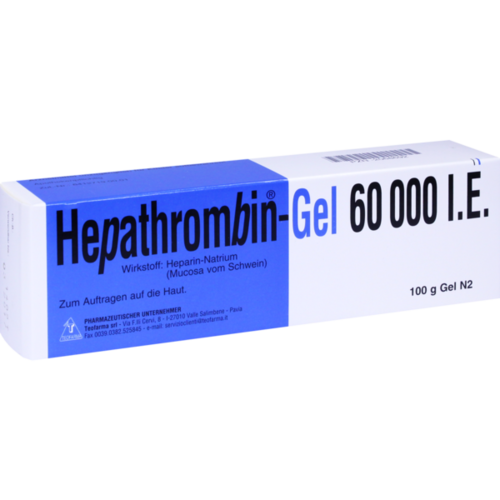 Verpackungsbild(Packshot) von HEPATHROMBIN 60.000 Gel