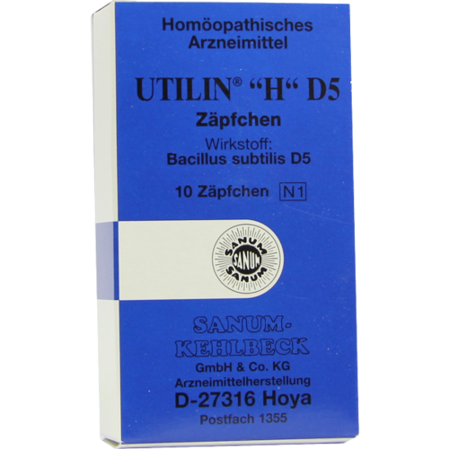 Verpackungsbild(Packshot) von UTILIN H D 5 Suppositorien