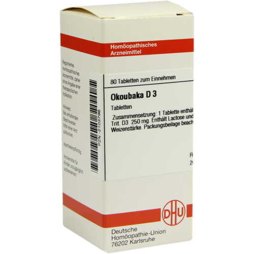 Verpackungsbild(Packshot) von OKOUBAKA D 3 Tabletten