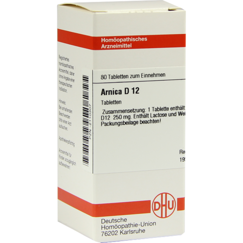 Verpackungsbild(Packshot) von ARNICA D 12 Tabletten