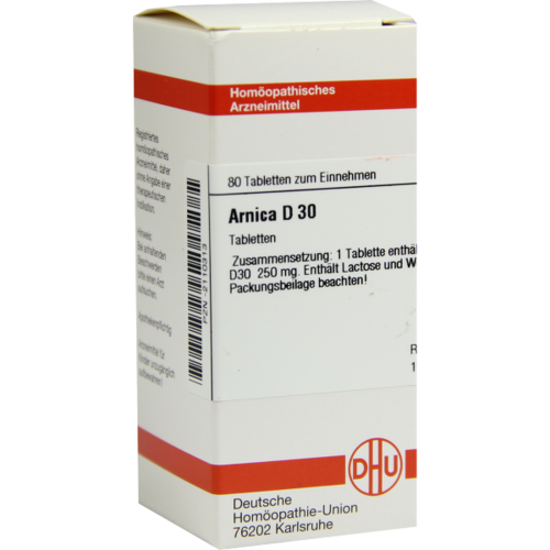 Verpackungsbild(Packshot) von ARNICA D 30 Tabletten