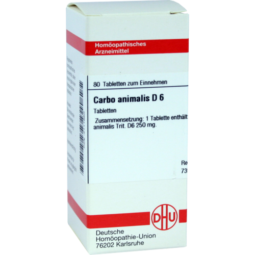 Verpackungsbild(Packshot) von CARBO ANIMALIS D 6 Tabletten