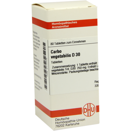 Verpackungsbild(Packshot) von CARBO VEGETABILIS D 30 Tabletten