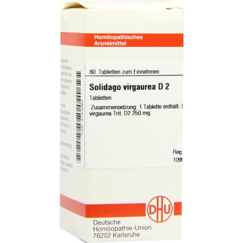 Verpackungsbild(Packshot) von SOLIDAGO VIRGAUREA D 2 Tabletten