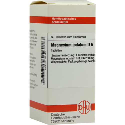 Verpackungsbild(Packshot) von MAGNESIUM JODATUM D 6 Tabletten