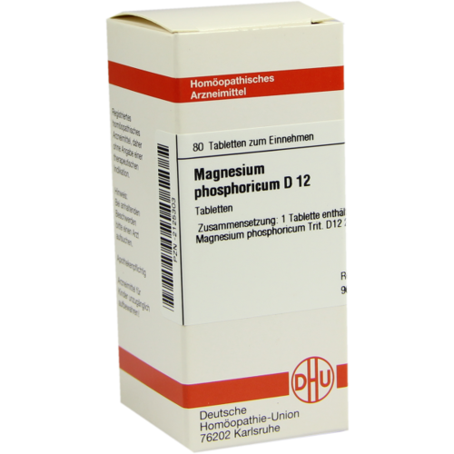 Verpackungsbild(Packshot) von MAGNESIUM PHOSPHORICUM D 12 Tabletten