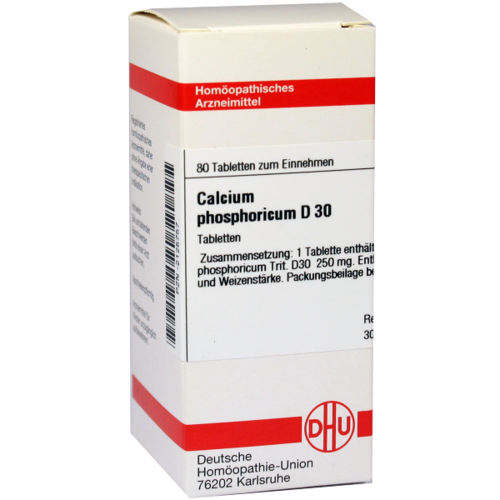 Verpackungsbild(Packshot) von CALCIUM PHOSPHORICUM D 30 Tabletten