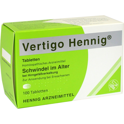 Verpackungsbild(Packshot) von VERTIGO HENNIG Tabletten