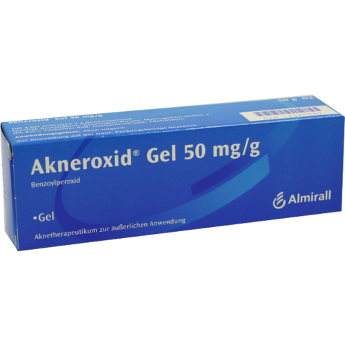 Verpackungsbild(Packshot) von AKNEROXID 5 Gel