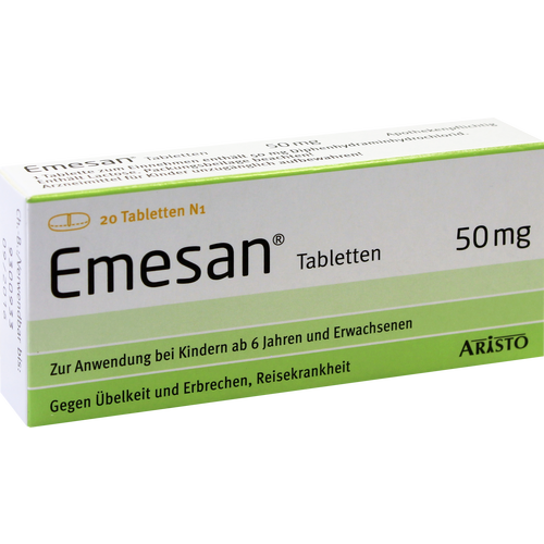 Verpackungsbild(Packshot) von EMESAN Tabletten