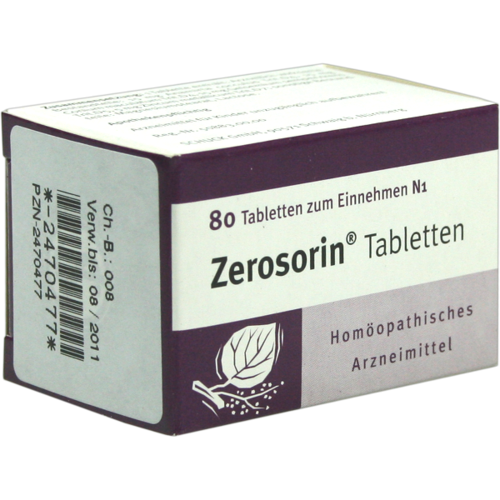 Verpackungsbild(Packshot) von ZEROSORIN Tabletten