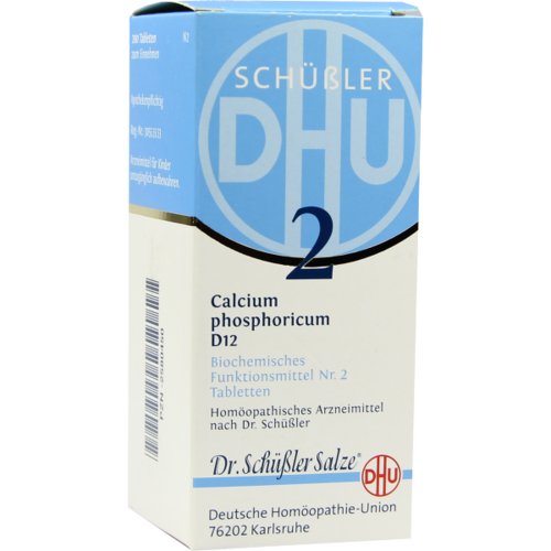 Verpackungsbild(Packshot) von BIOCHEMIE DHU 2 Calcium phosphoricum D 12 Tabl.