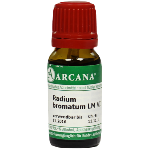 Verpackungsbild(Packshot) von RADIUM bromatum LM 6 Dilution