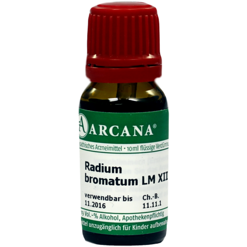 Verpackungsbild(Packshot) von RADIUM bromatum LM 12 Dilution