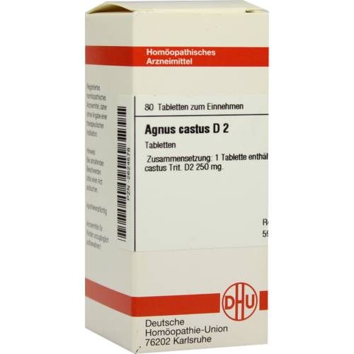 Verpackungsbild(Packshot) von AGNUS CASTUS D 2 Tabletten