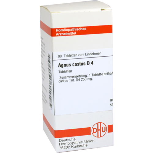 Verpackungsbild(Packshot) von AGNUS CASTUS D 4 Tabletten