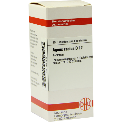 Verpackungsbild(Packshot) von AGNUS CASTUS D 12 Tabletten