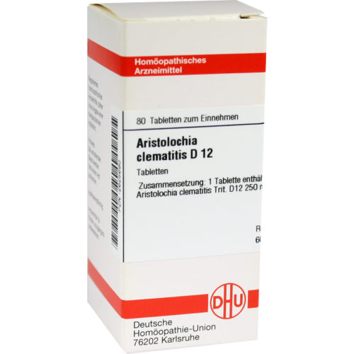 Verpackungsbild(Packshot) von ARISTOLOCHIA CLEMATITIS D 12 Tabletten