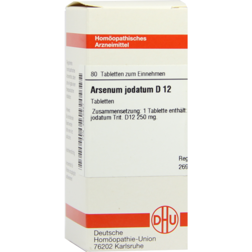 Verpackungsbild(Packshot) von ARSENUM JODATUM D 12 Tabletten