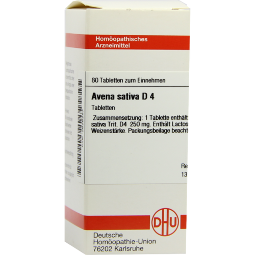 Verpackungsbild(Packshot) von AVENA SATIVA D 4 Tabletten