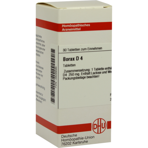 Verpackungsbild(Packshot) von BORAX D 4 Tabletten