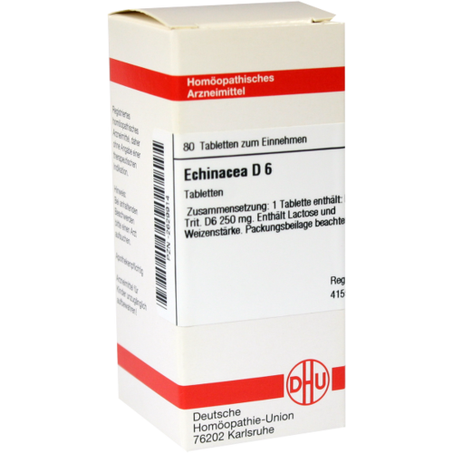 Verpackungsbild(Packshot) von ECHINACEA HAB D 6 Tabletten