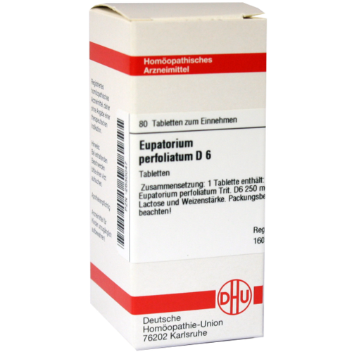Verpackungsbild(Packshot) von EUPATORIUM PERFOLIATUM D 6 Tabletten