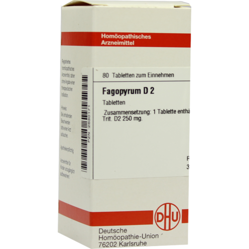Verpackungsbild(Packshot) von FAGOPYRUM D 2 Tabletten