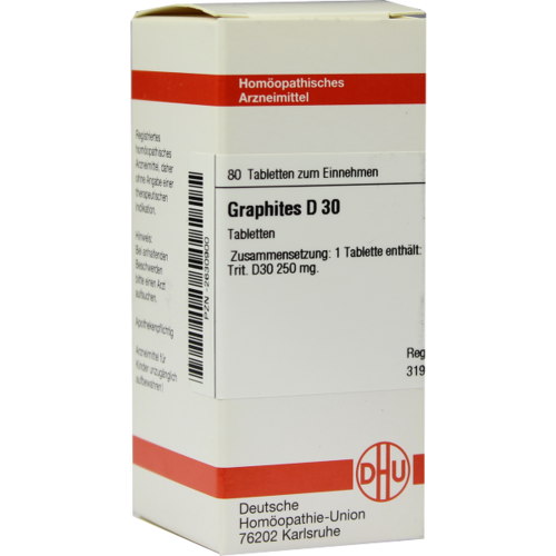 Verpackungsbild(Packshot) von GRAPHITES D 30 Tabletten