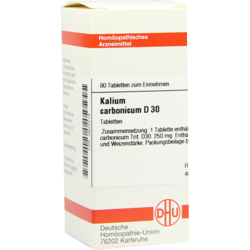 Verpackungsbild(Packshot) von KALIUM CARBONICUM D 30 Tabletten