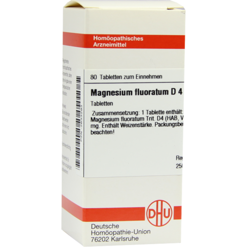 Verpackungsbild(Packshot) von MAGNESIUM FLUORATUM D 4 Tabletten