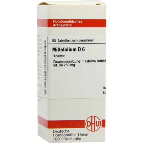 Verpackungsbild(Packshot) von MILLEFOLIUM D 6 Tabletten
