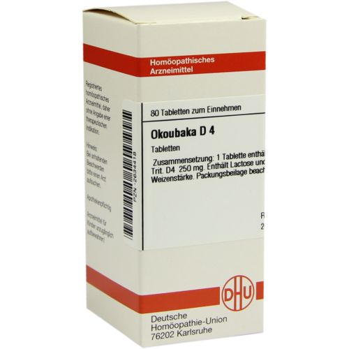 Verpackungsbild(Packshot) von OKOUBAKA D 4 Tabletten
