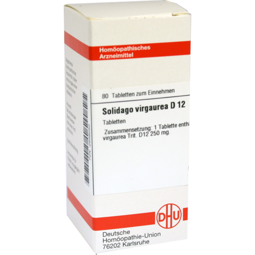 Verpackungsbild(Packshot) von SOLIDAGO VIRGAUREA D 12 Tabletten