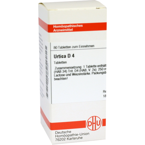 Verpackungsbild(Packshot) von URTICA D 4 Tabletten