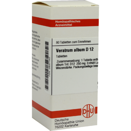 Verpackungsbild(Packshot) von VERATRUM ALBUM D 12 Tabletten