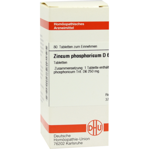 Verpackungsbild(Packshot) von ZINCUM PHOSPHORICUM D 6 Tabletten