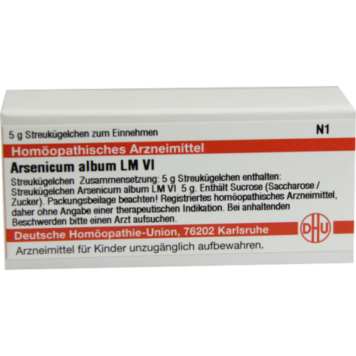 Verpackungsbild(Packshot) von ARSENICUM ALBUM LM VI Globuli