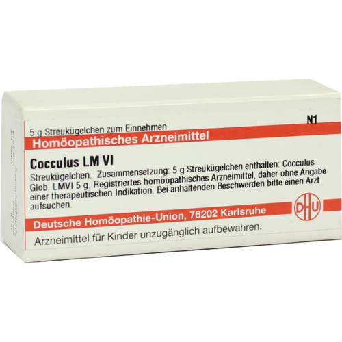 Verpackungsbild(Packshot) von COCCULUS LM VI Globuli