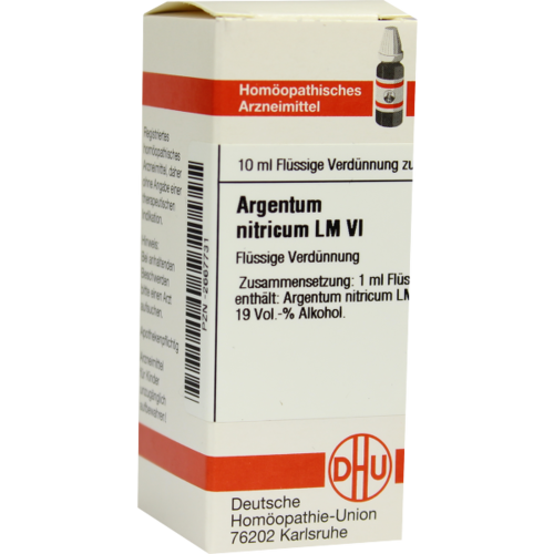 Verpackungsbild(Packshot) von ARGENTUM NITRICUM LM VI Dilution