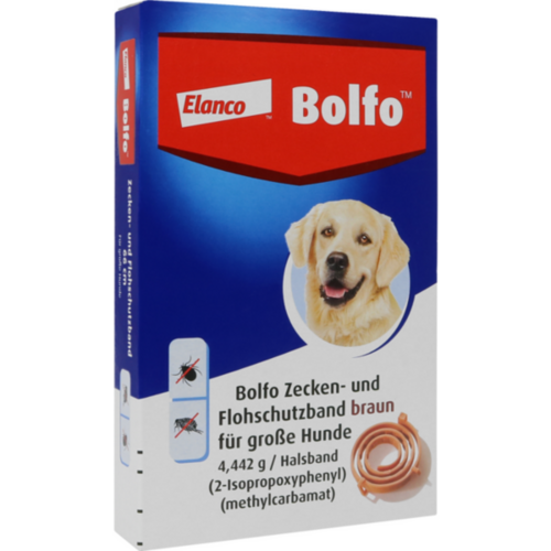 Verpackungsbild(Packshot) von BOLFO Flohschutzband braun f.große Hunde