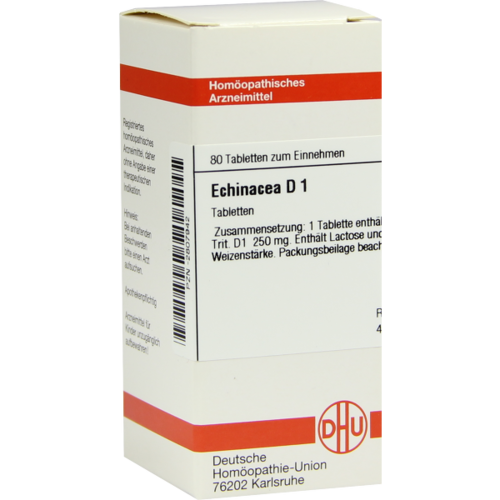 Verpackungsbild(Packshot) von ECHINACEA HAB D 1 Tabletten