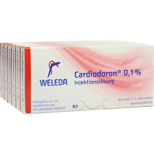 Verpackungsbild(Packshot) von CARDIODORON 0,1% Injektionslösung