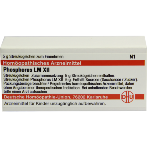 Verpackungsbild(Packshot) von PHOSPHORUS LM XII Globuli